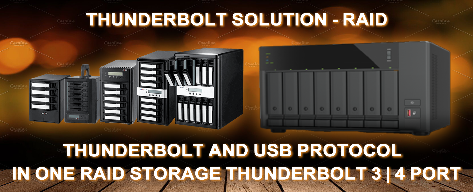 Thunderbolt Storage-Landing - Pixio Technologies